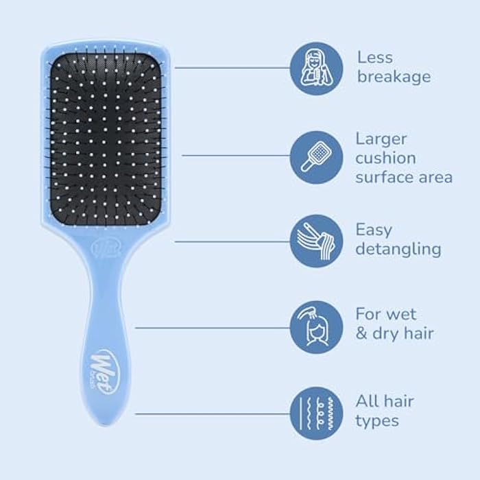 Wet Brush WetBrush Paddle Detangle-Sky - Image 4